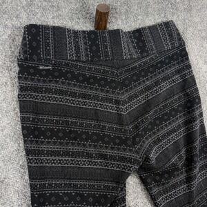 Columbia‎ Sportswear Womens Black Patterned Leggings Size L Knit Activewear